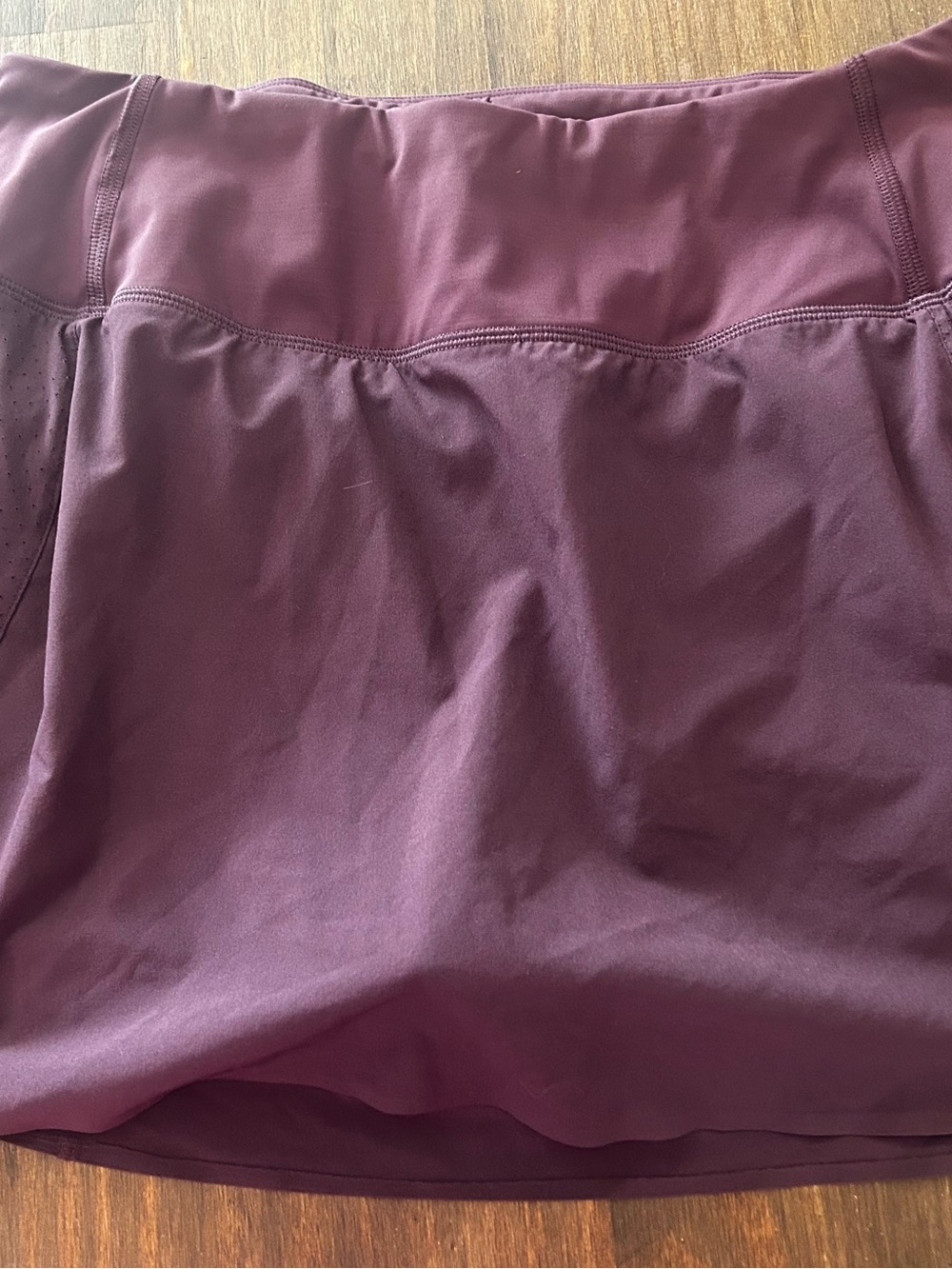 Athleta Run With it Skort in Deep Plum